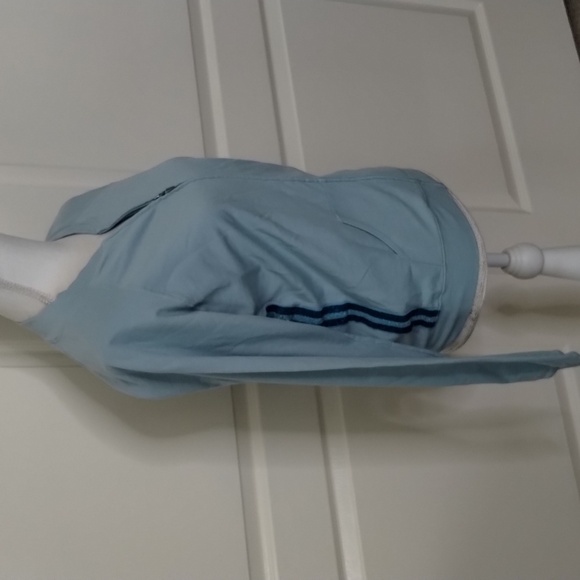 Victoria Secret Vintage Aque Blue size medium with shimmer blue striped side - Picture 5 of 13